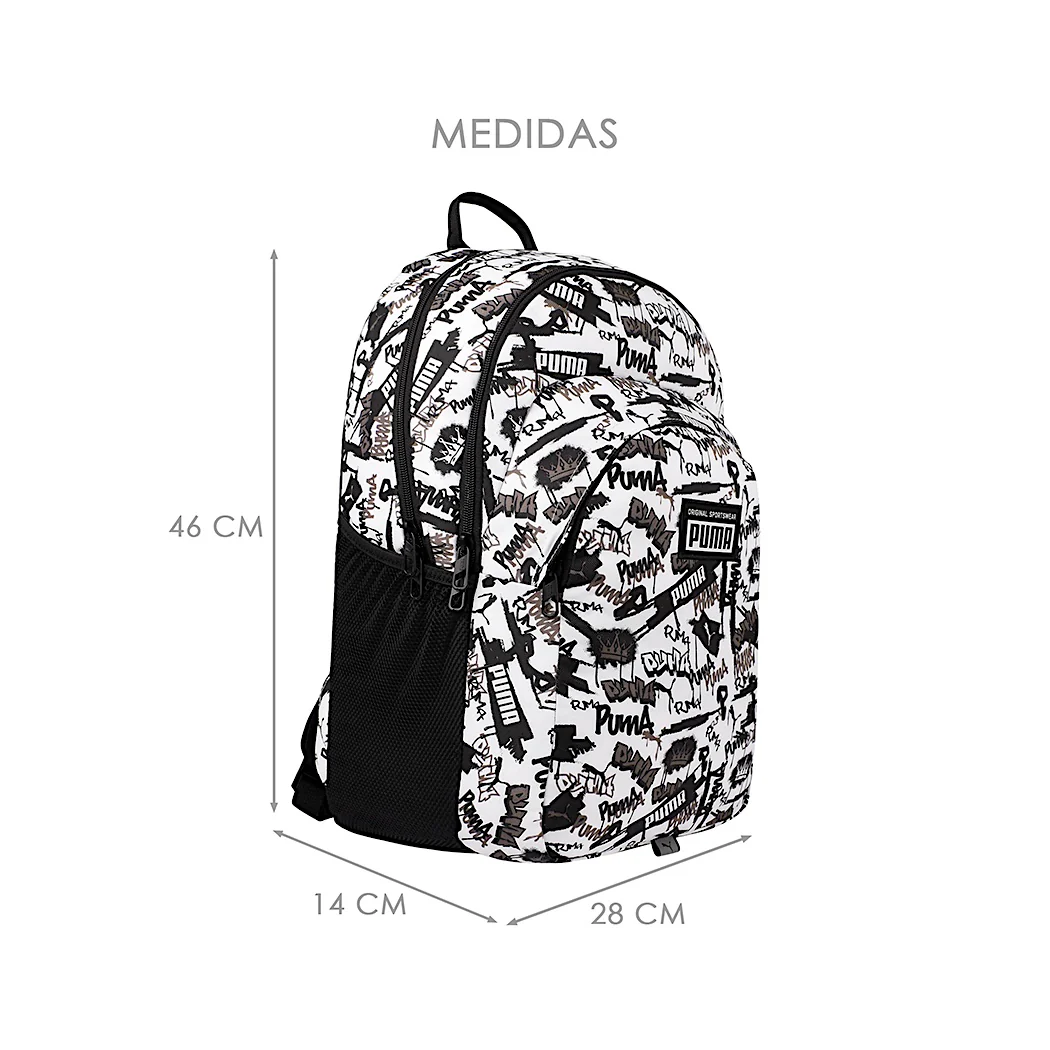 MOCHILA PUMA UNISEX 7913325 TEXTIL BLANCO - Image 5