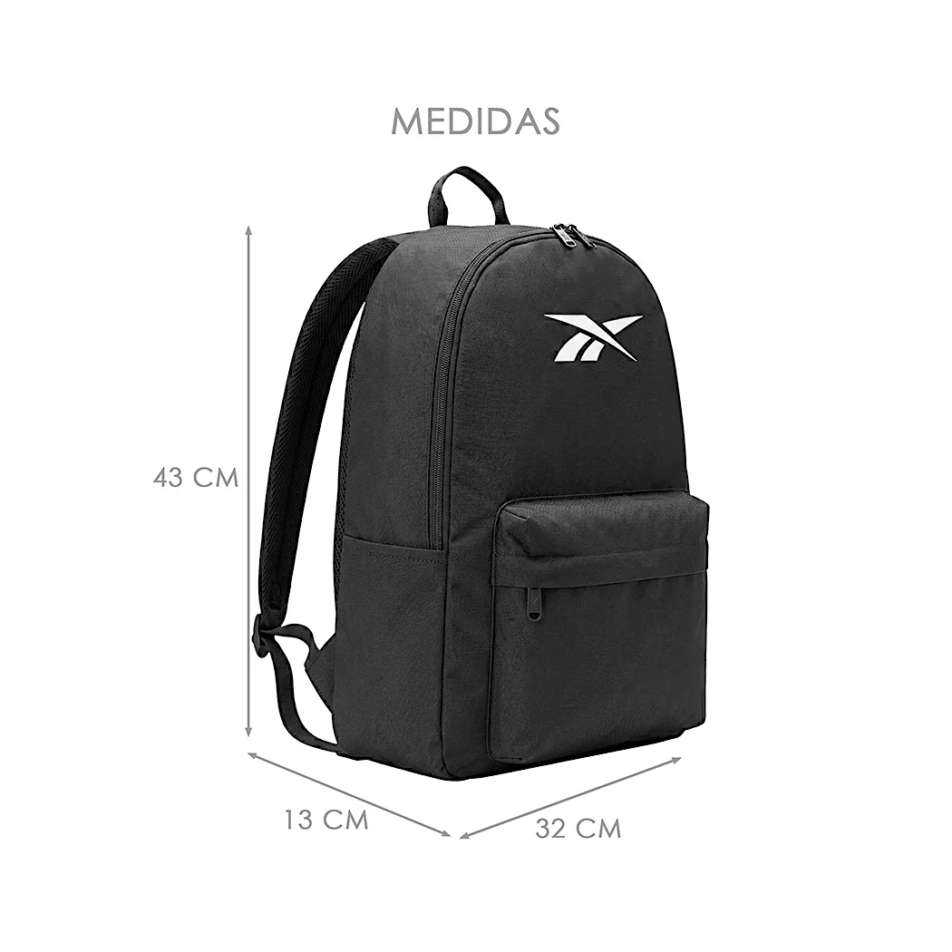 MOCHILA REEBOK UNISEX BP0235 TEXTIL NEGRO - Image 5