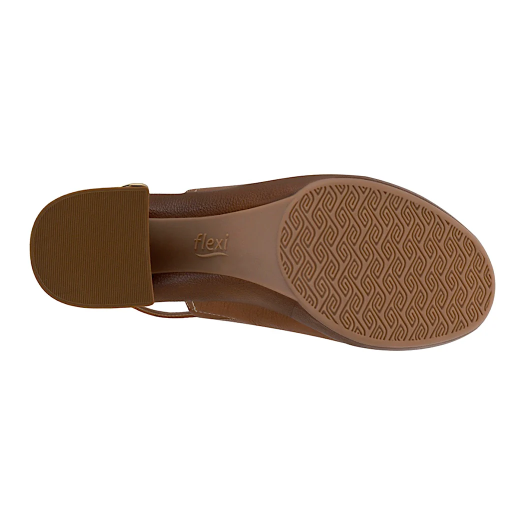 SANDALIAS DAMA FLEXI 122703 PIEL CAFÉ - Image 3