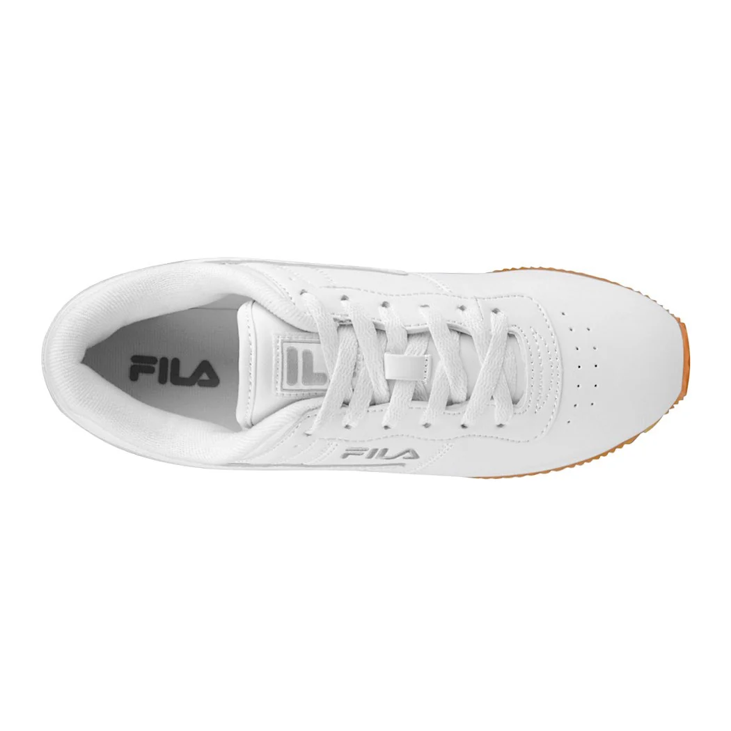 TENIS HOMBRE FILA MACHU 1CM00554164 SIMIPIEL BLANCO - Image 4