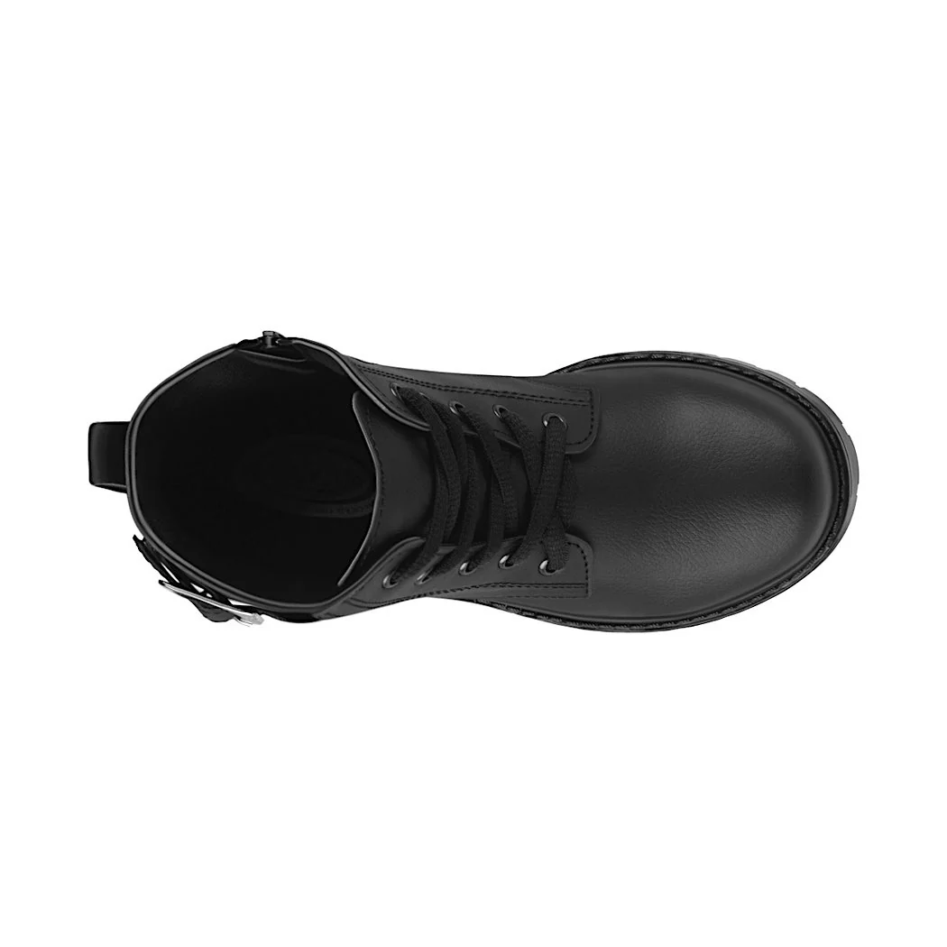 BOTINES CASUALES NIÑO STYLO 2172-1 SIMIPIEL NEGRO - Image 4