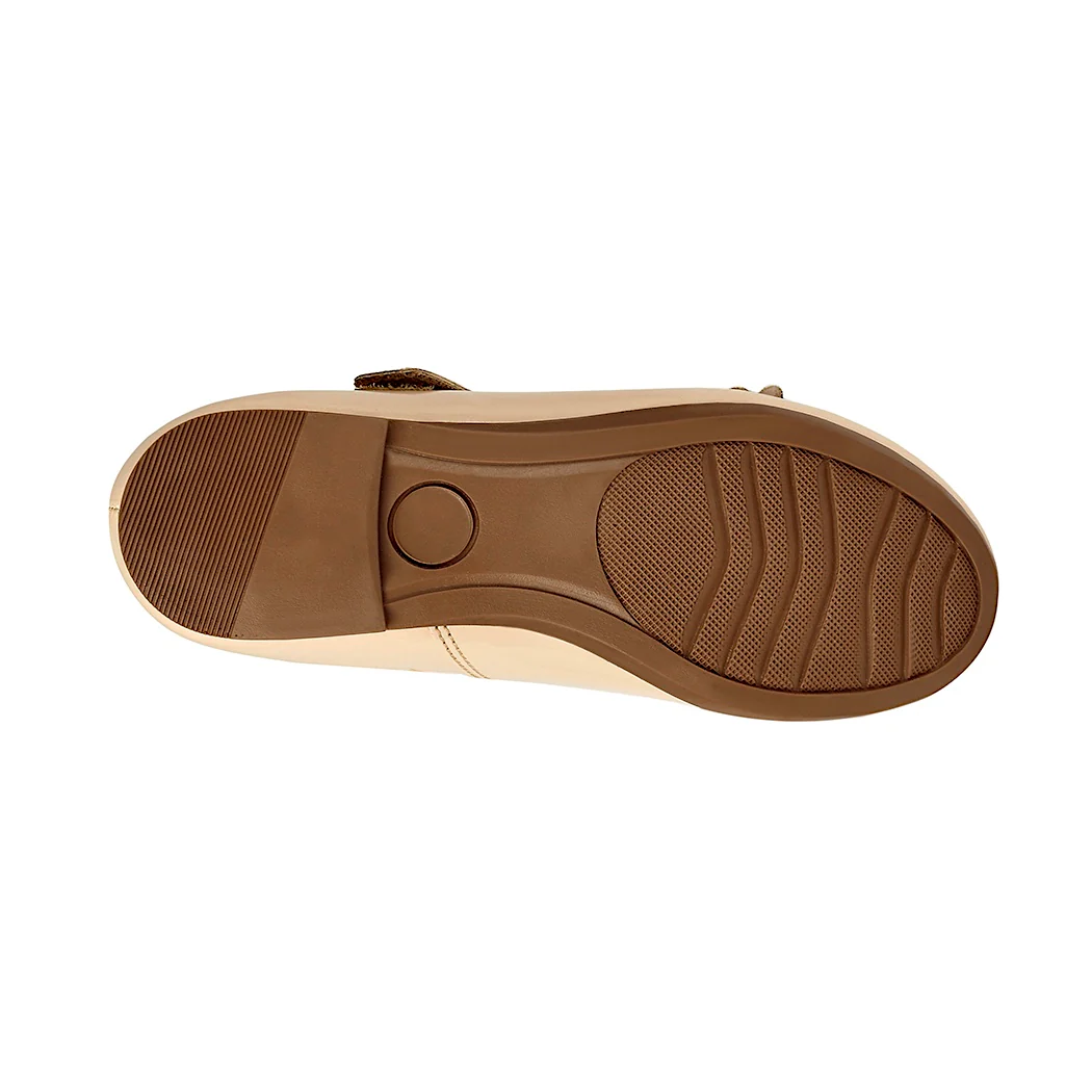 ZAPATOS STYLO NI„A 26657 CHAROL BEIGE 18-21 - Image 3