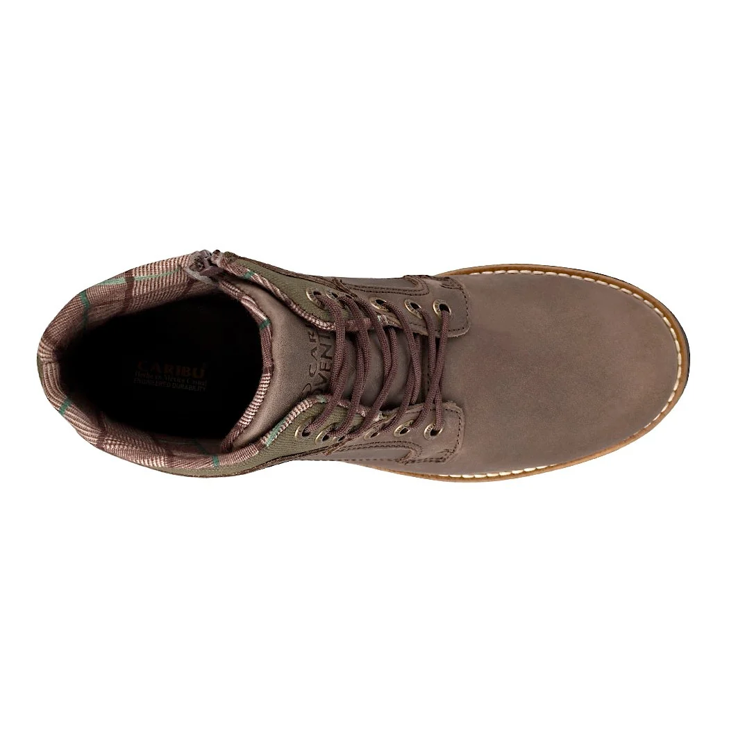 BOTAS CASUALES PARA CABALLERO CARIBU 287 CAFÉ - Image 4
