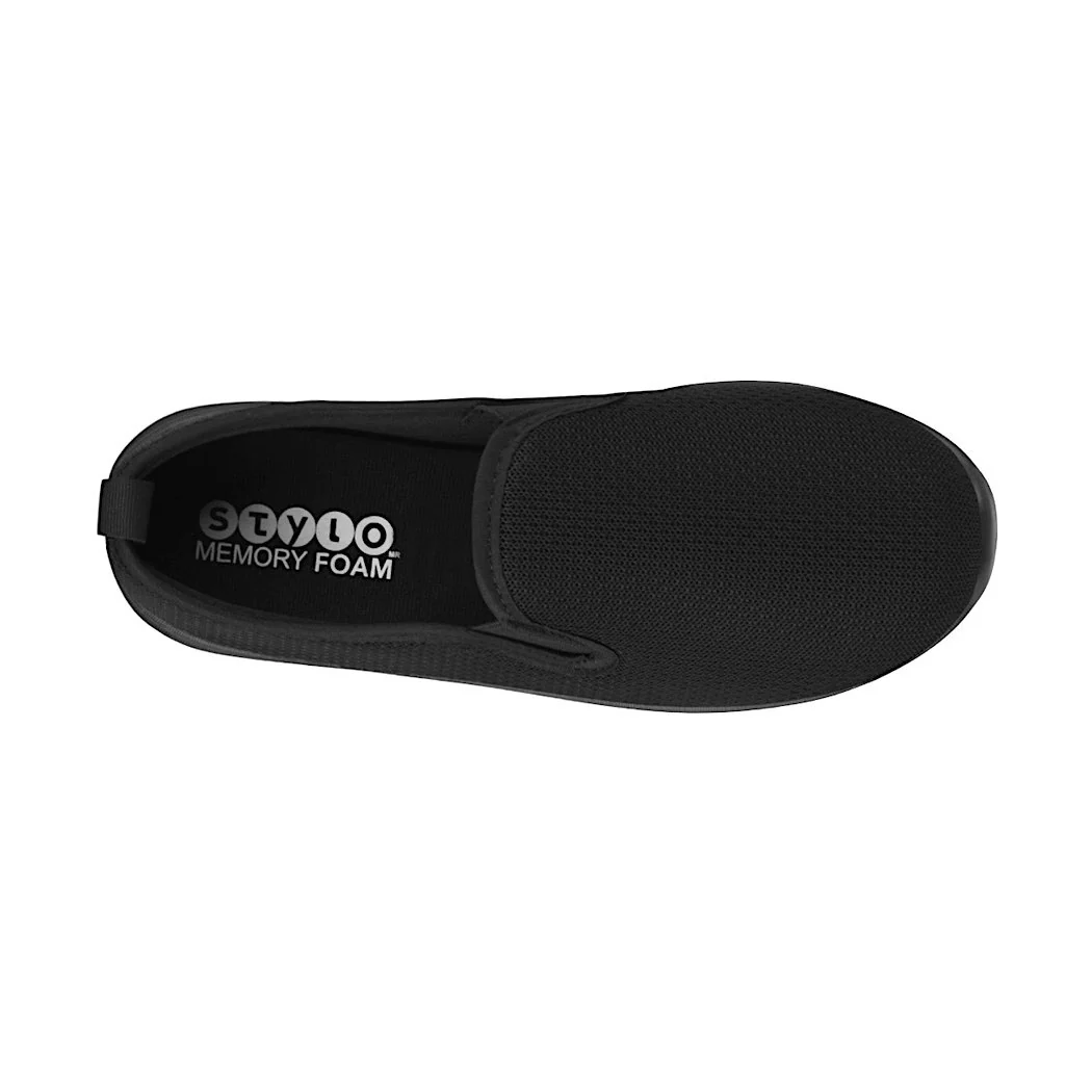 TENIS DAMA STYLO 311 TEXTIL NEGRO - Image 4