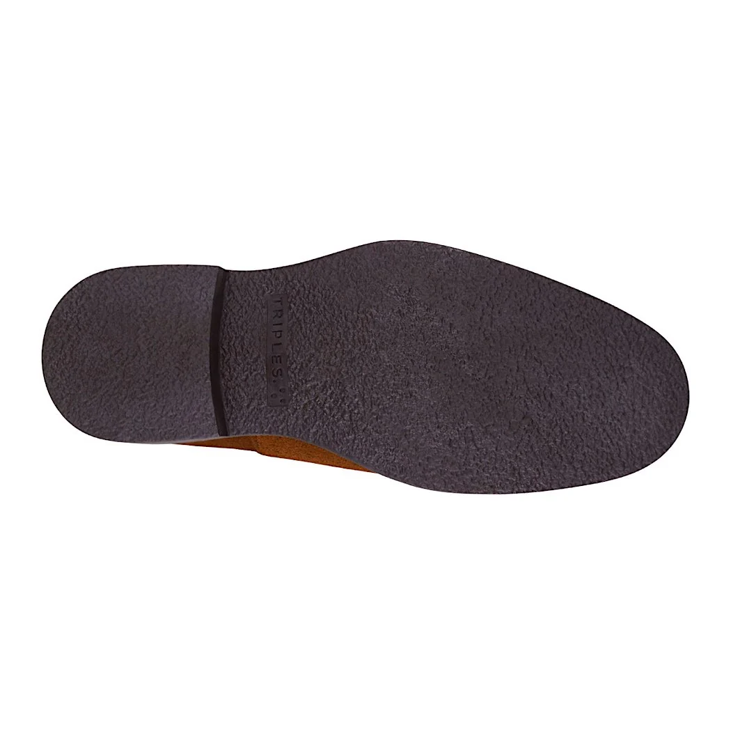 BOTINES CABALLERO TRIPLES 35800 GAMUZA CAFÉ - Image 3