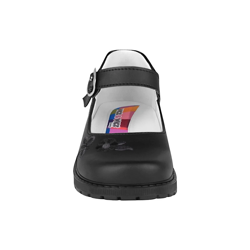 ZAPATOS ESCOLARES NIÑA NICK & WICK 4291 SIMIPIEL NEGRO - Image 5