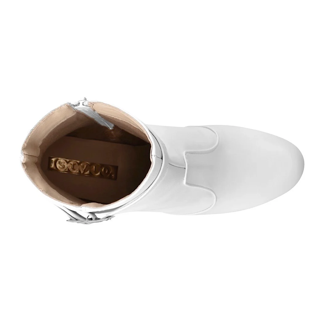 BOTAS CASUALES PARA DAMA STYLO 4330 BLANCO - Image 4