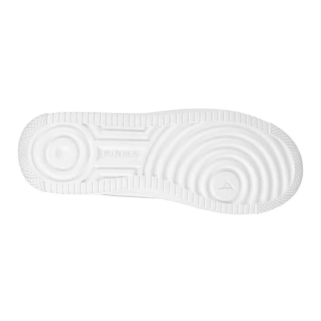 TENIS CASUALES CABALLERO PIRMA 5002 SIMIPIEL BLANCO - Image 3