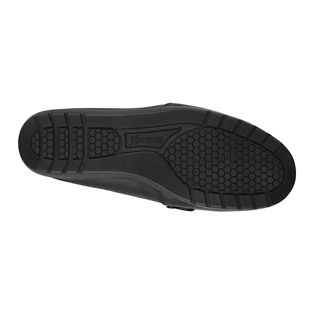 Mocasines Stylo para mujer piel negro 6000 - Image 3