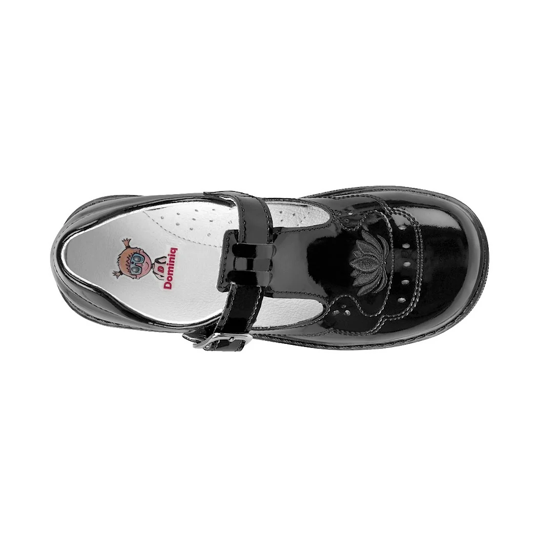 ZAPATOS ESCOLARES PARA NIÑA DOMINIQ 654 NEGRO - Image 4