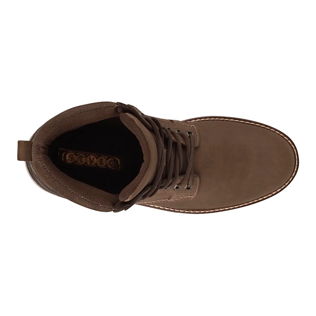 BOTAS CASUALES PARA CABALLERO STYLO 7562 CAFÉ - Image 4