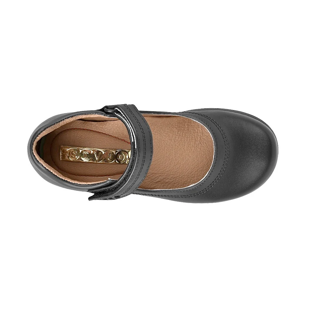 ZAPATO ESCOLAR PARA NIÑA STYLO 7601 NEGRO - Image 6
