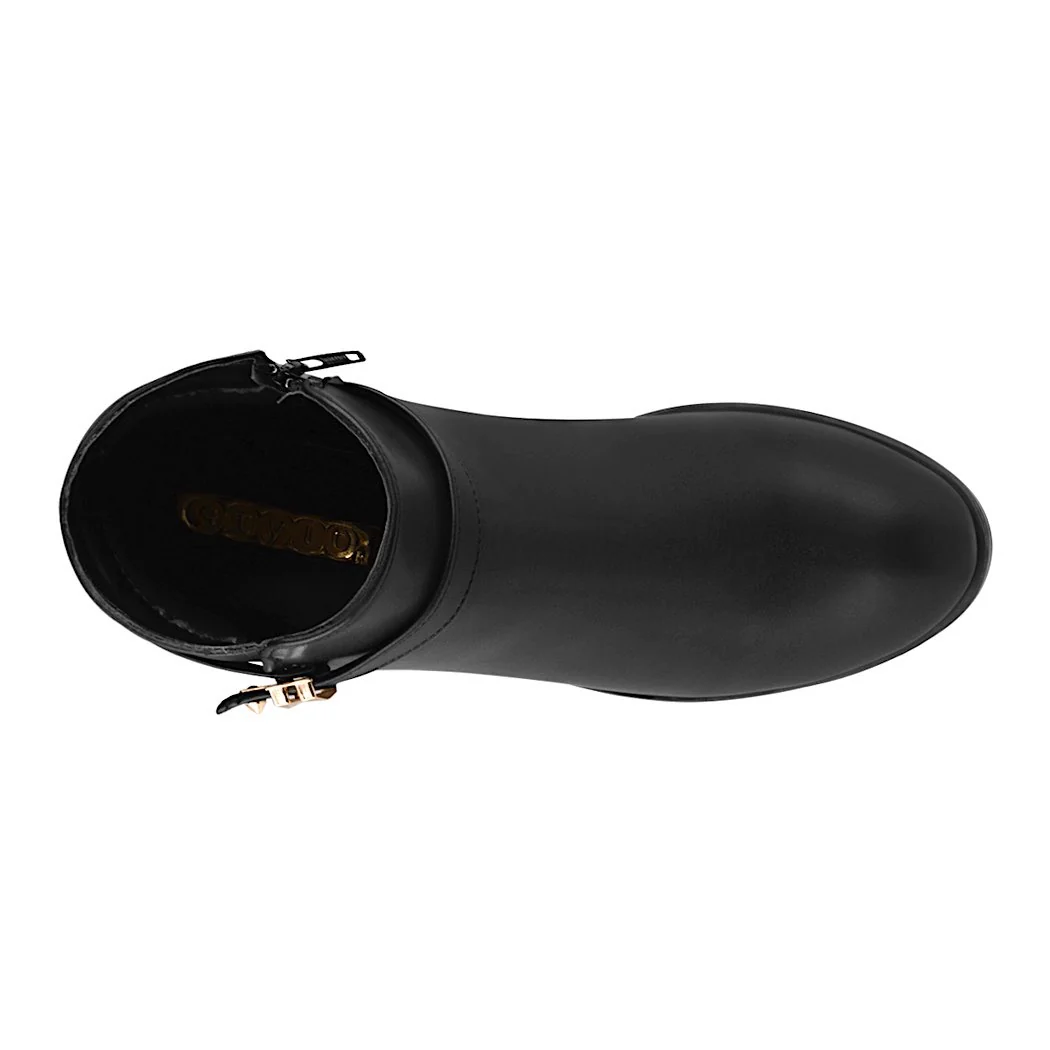 BOTINES DAMA STYLO E-632 SIMIPIEL NEGRO - Image 4