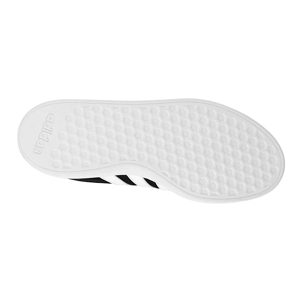 TENIS CABALLERO ADIDAS GRAND COURT GW9251 SIMIPIEL NEGRO - Image 3