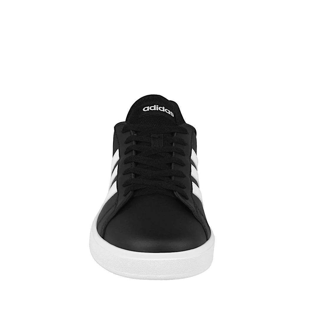 TENIS CABALLERO ADIDAS GRAND COURT GW9251 SIMIPIEL NEGRO - Image 5